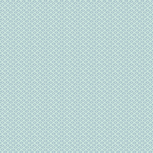 Quilting cotton in a small blender print with teal background