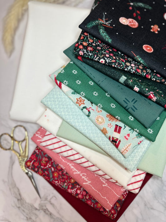 Snowflake Quilt Kit - Scrappy