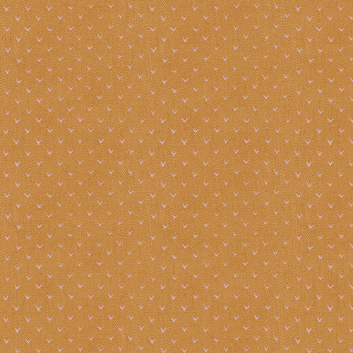 Bold ochre color blender fabric from Dusk Fusion fabric collection by Art Gallery Fabrics