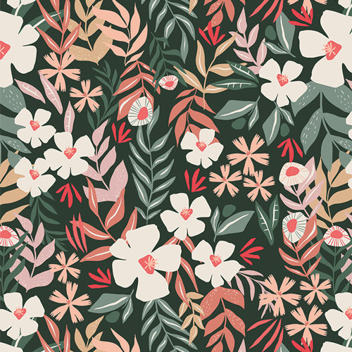 A wonderful floral fabric sold here at Dolly Lou Fabrics. All is Well - Fields of May