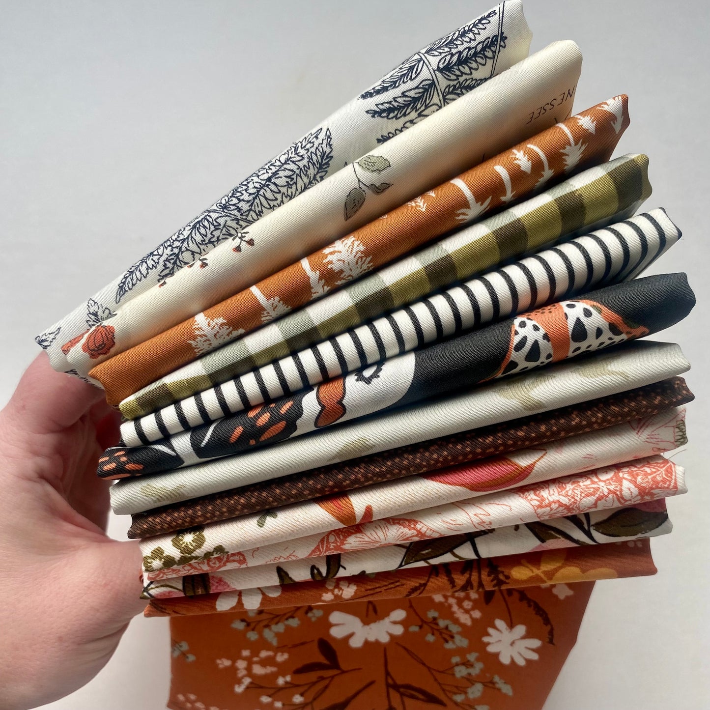 Roots of Nature fat quarter bundle for sale by Dolly Lou Fabrics