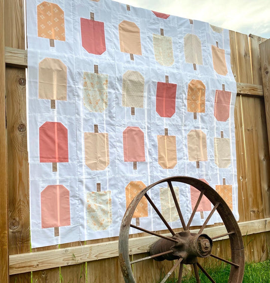 Summer Pop Quilt Kit - Oranglesicle