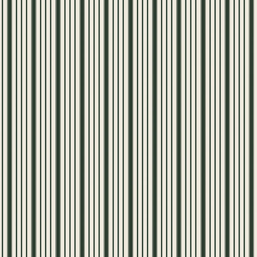 Fabric used for quilting with stripes, green and white, sold by Dolly Lou Fabrics