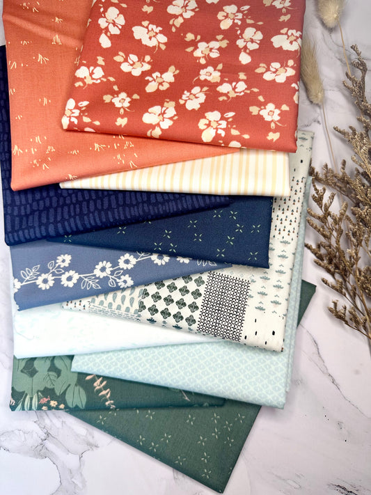 Fat quarter bundle curated by Dolly Lou Fabrics