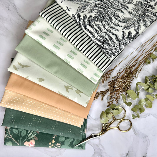 Curated fabric bundle by Dolly Lou Fabrics