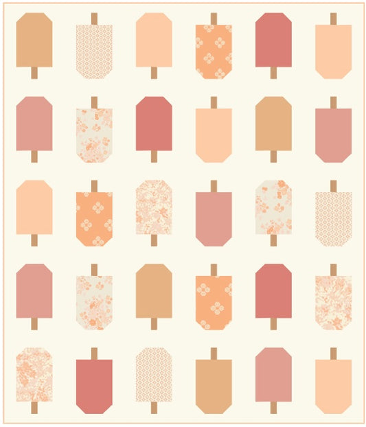 Summer Pop Quilt Kit - Oranglesicle