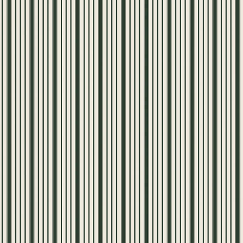 Fabric used for quilting with stripes, green and white, sold by Dolly Lou Fabrics 